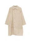 Sofie D'hoore Canoe Coat In Neutral
