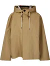 Sofie D'hoore Cardiff Rev Hooded Parka In Neutrals