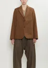 Sofie D'hoore Carmina Wool Blazer In Brown