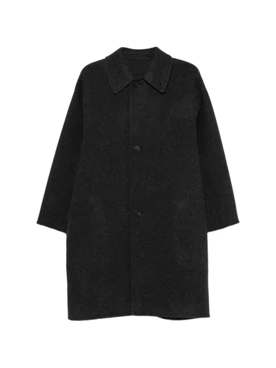 Sofie D'hoore Carmine Wool Coat In Black