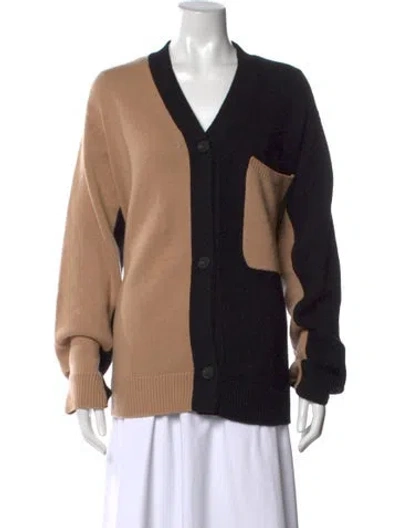 Pre-owned Sofie D'hoore Cashmere Colorblock Pattern Sweater