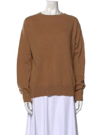 Pre-owned Sofie D'hoore Cashmere Crew Neck Sweater In Brown