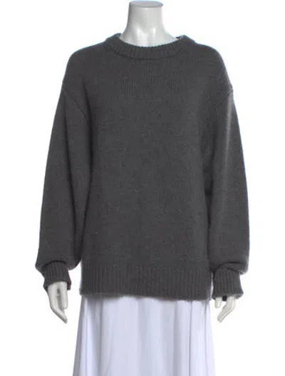 Pre-owned Sofie D'hoore Cashmere Crew Neck Sweater In Grey