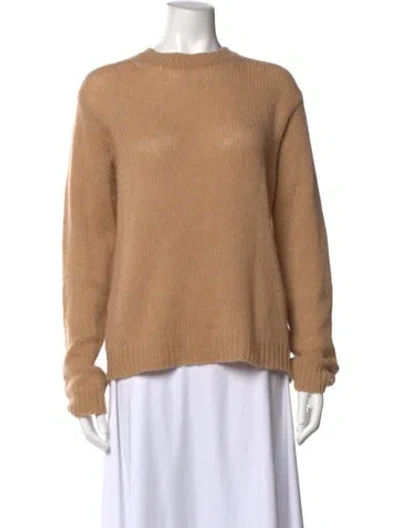 Pre-owned Sofie D'hoore Cashmere Crew Neck Sweater In Neutral