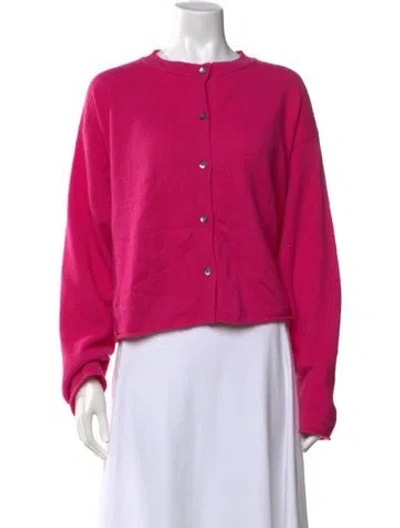 Pre-owned Sofie D'hoore Cashmere Crew Neck Sweater In Pink