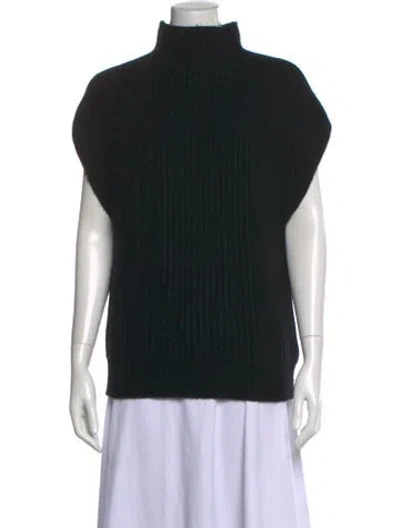 Pre-owned Sofie D'hoore Cashmere Mock Neck Sweater In Black
