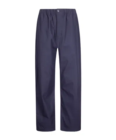 Sofie D'hoore Casual Pants With Elastic Waist In Blue