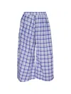 Sofie D'hoore Checked Wide-leg Trousers In Blue