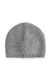Sofie D'hoore Melleycash02 Seed-stitch Knit Beanie In Gray