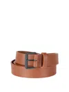Sofie D'hoore Square-buckle Belt In Beige