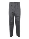 Sofie D'hoore Classic High Waist Lined Pants In Grey