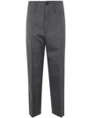 Sofie D'hoore Classic High Waist Lined Pants In Grey