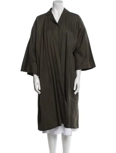 Pre-owned Sofie D'hoore Coat In Green