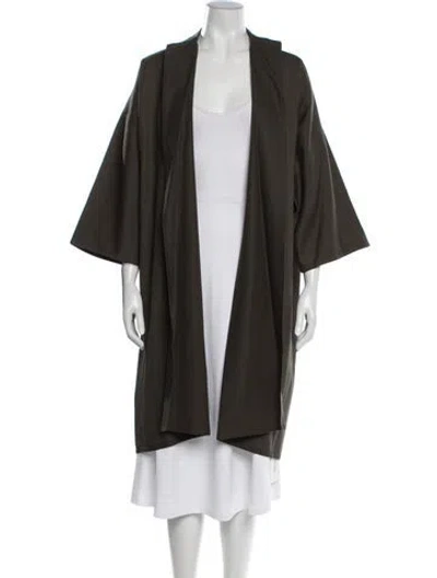 Pre-owned Sofie D'hoore Coat In Green