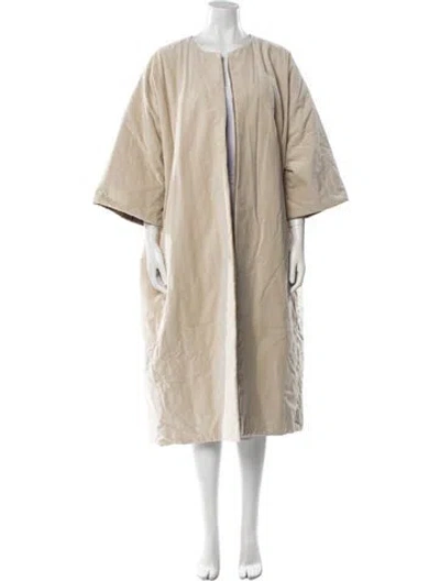 Pre-owned Sofie D'hoore Coat In Neutral