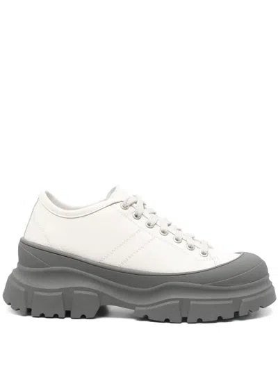 Sofie D'hoore Colourblock Trainers In Porcelain/slate