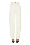 Sofie D'hoore Corduroy Wide Leg Trousers In Multi
