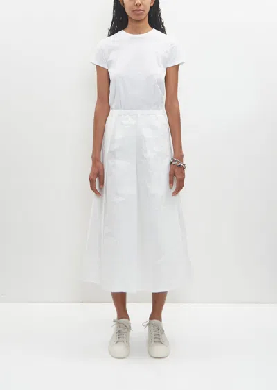 Sofie D'hoore White Scout Midi Skirt In Off White