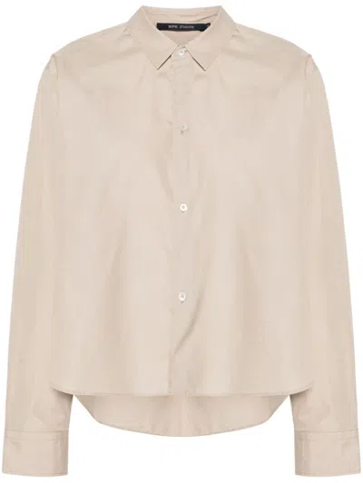 Sofie D'hoore Cotton Shirt In Neutrals