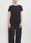 Sofie D'hoore Cotton Turin Short Sleeve Tee In Black