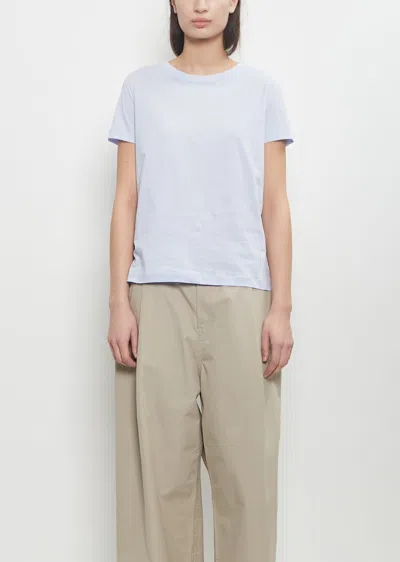 Sofie D'hoore Cotton Turin Short Sleeve Tee In Sky