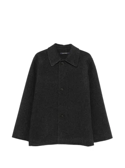 Sofie D'hoore Cousin Mantel Mit Meliertem Effekt In Black
