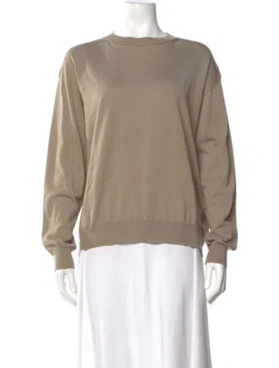 Pre-owned Sofie D'hoore Crew Neck Long Sleeve Sweatshirt In Neutral