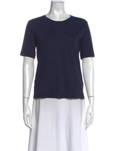 Pre-owned Sofie D'hoore Crew Neck Short Sleeve T-shirt In Blue