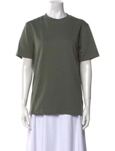 Pre-owned Sofie D'hoore Crew Neck Short Sleeve T-shirt In Green