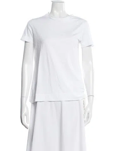 Pre-owned Sofie D'hoore Crew Neck Short Sleeve T-shirt In White