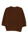 Sofie D'hoore Crew-neck Sweater In Brown
