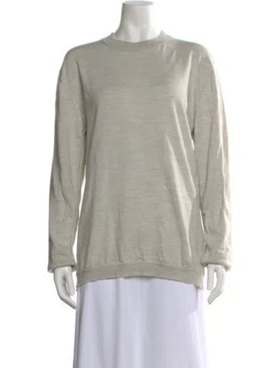 Pre-owned Sofie D'hoore Crew Neck Sweater In Gray