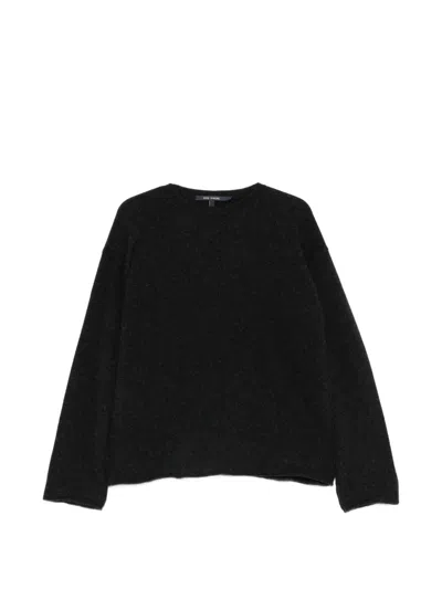 Sofie D'hoore Crew-neck Long-sleeve Sweater In Black