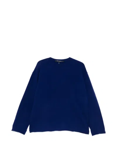 Sofie D'hoore Crew-neck Long-sleeve Sweater In Blue