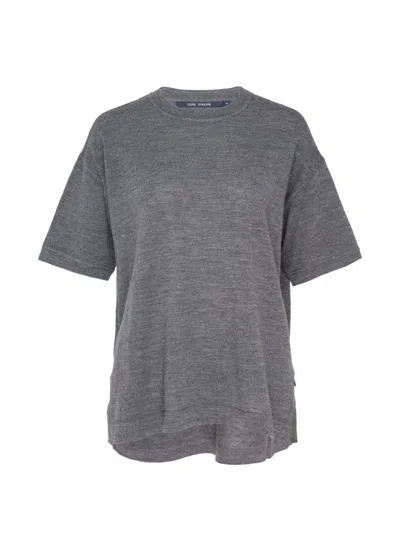 Sofie D'hoore Crew-neck Short-sleeve T-shirt In Grey