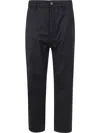 Sofie D'hoore Cropped Pants In Slate Melange