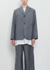 Sofie D'hoore Cyrano Wool Blazer In Gray