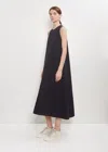 Sofie D'hoore Dao Sleeveless Trapeze Dress In Midnight