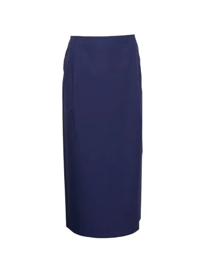 Sofie D'hoore Darted Pencil Skirt In Blue