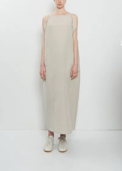 Sofie D'hoore Dele Linen Cotton Dress In Neutral