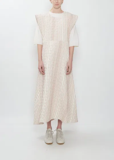 Sofie D'hoore Delphin Quilted Cotton Dress In White