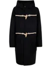 Sofie D'hoore Df Duffle Coat W 2 Toffles In Black
