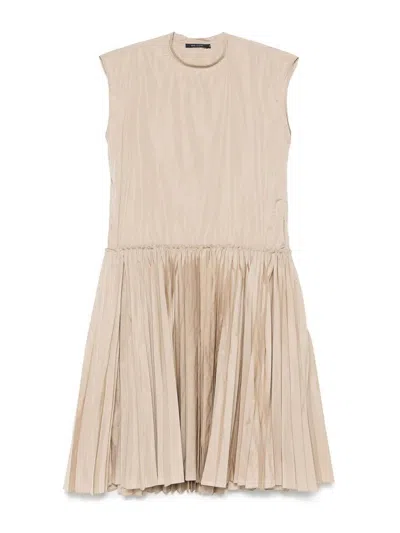 SOFIE D'HOORE DIMANATE DRESS WITH PLISSE SKIRT