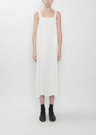Sofie D'hoore Dize Silk Doupion Slip Dress In Black