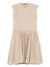 Sofie D'hoore Dondo Midi Dress In Neutrals