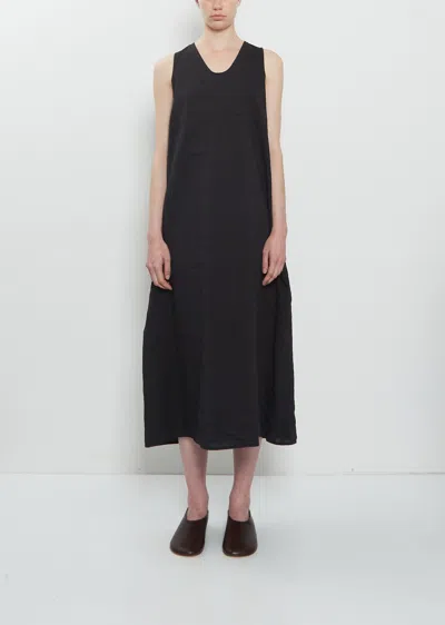 Sofie D'hoore Doras Cotton Linen Tank Dress In Black