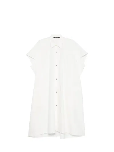 Sofie D'hoore Duchy Shirt Dress In White