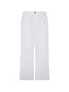 Sofie D'hoore Elasticated Trousers In White