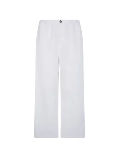 Sofie D'hoore Elasticated Trousers In White