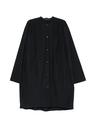 Sofie D'hoore Gerafftes Minikleid Mit Knöpfen Vorne In Black